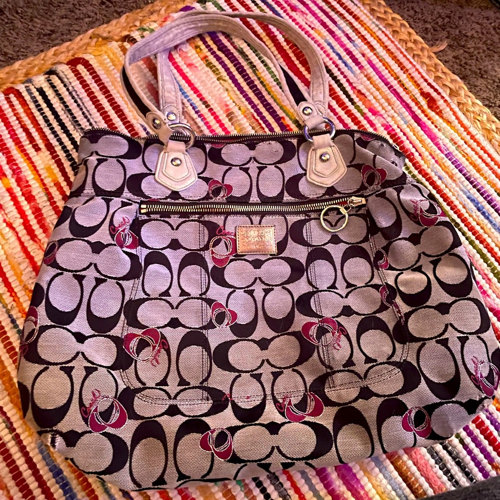 COACH PURSE || large coach purse